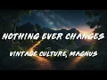 Vintage Culture, MAGNUS - Nothing Ever Changes (Lyrics)