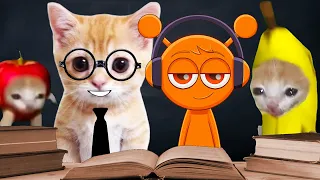 Incredibox Sprunki School + Banana Cats