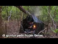 Download Lagu Camping Ekstrem Dihantam Hujan Deras \u0026 Petir!