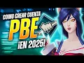 How to Create a League of Legends PBE Account in 2026
