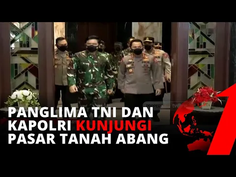 Kompak! Kapolri dan Panglima TNI Kunjungi Pasar Tanah Abang | tvOne