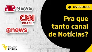Análise  Por que tem tanto canal de notícia? #Jornalismo #RicardoFeltrin #TVpaga #Globonews #JPNews