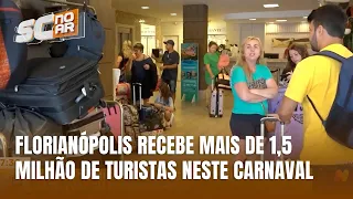 Mais de 1,5 milhão de turistas em Florianópolis durante o Carnaval