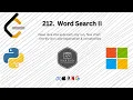 Master LeetCode 212 Word Search II - Efficient Trie and Backtracking Solution Hack Code