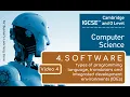IGCSE Computer Science 2023-25 - SOFTWARE 4