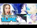 THE SLIME IS THE MAIN CHARACTER?!? That Time I got Reincarnated as a SLIME OPENINGS REACTION (1-5)