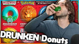 I Got DRUNK And Reviewed EVERY Pokemon Donut