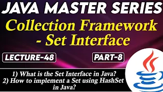 Java Collection Framework Set Interface Part-8 Java Tutorial for Beginners Tpoint Tech