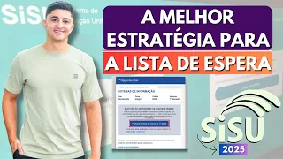 Como funcionará a LISTA DE ESPERA no SISU 2025?