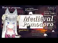 Work Stream 2-Hour Medieval Fireplace Ambience Pomodoro Typing ASMR Komeini REALITY EN