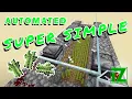 Super simple automated SUGARCANE BAMBOO FARM for early survival game iZade Minecraft 1 17