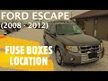 Ford Escape - FUSE BOX LOCATION 2008