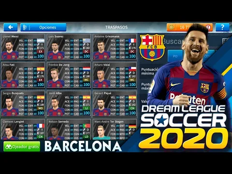 Download MP3 Plantilla Del Barcelona Para Dream League Soccer 2019-2020