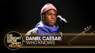 daniel caesar who knows the tonight show starring jimmy fallon