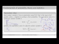 MC simulations 1 5 Elements of statistics