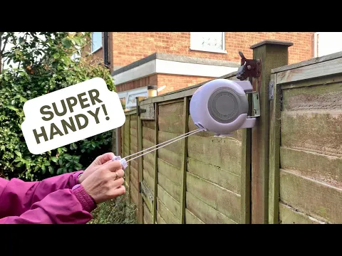Download MP3 Allaugh Retractable Washing Line Review | Best Amazon Home & Garden Gadgets 2023 | Amazon Must Haves