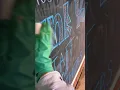 This chalkboard is perfect for spring