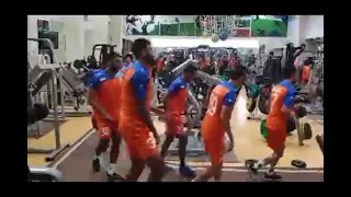               فريق أبوقير للأسمدة داخل جيم الأكاديمية دندنها