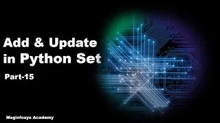 Add and Update in Python Set Python in Hindi Part-15