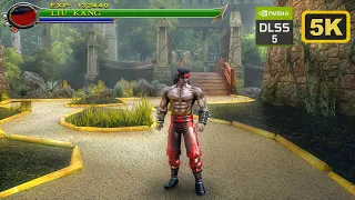 LIGUEI O DLSS 5 EM MORTAL KOMBAT SHAOLIN MONKS E O RESULTADO É BRUTAL