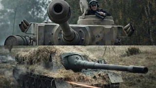 der tiger 2025 movie tiger 1 faces off an su 100 scene