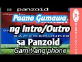 How to make on panzoid using Android phone