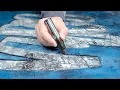 Download Lagu Pop Art / Street Art Textured Relief Painting With Stencils | Beks#3