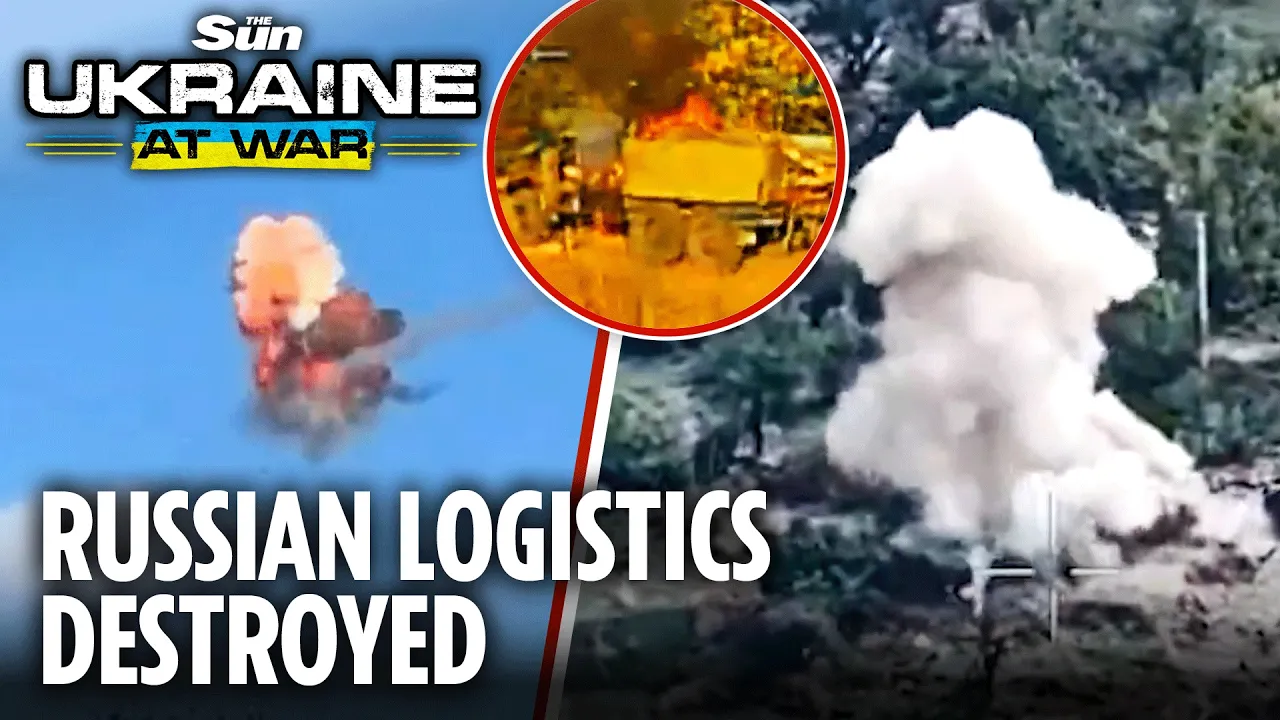 See inside Russian weapons warehouses as Ukrainian drones blow up Putin’s war supplies