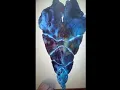 Mandala Baby Blanket ice dye tie dye reveal