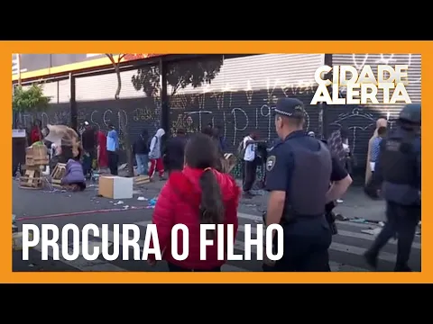 Download MP3 Mãe se arrisca no centro de SP em busca do filho dependente da droga K9