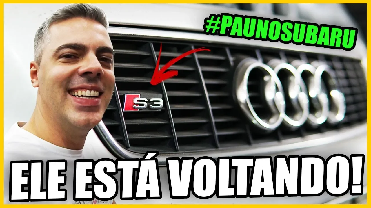 CHEGOU A HORA! Audi S3 Montando o Motor com Roletada e Embreagem Nova #pennenosubaru
