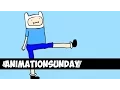 Finn Does the Stanky Leg Animation Sunday