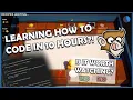 I followed CodeMonkeyUnity s 10 HOUR Tutorial In Hopes Of Learning How To Code