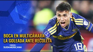 BOCA EN MULTICÁMARA: LA GOLEADA GLOBAL DE LA SERIE ANTE RECOLETA DESDE TODOS LOS ÁNGULOS