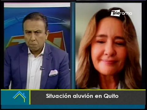 Situación aluvión en Quito