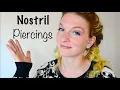 Nostril Piercings - Piercing Process Aftercare Jewelry Basics for Nose Piercing