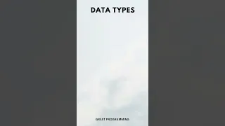 JAVA Data Types Java interview question Types of Data Types