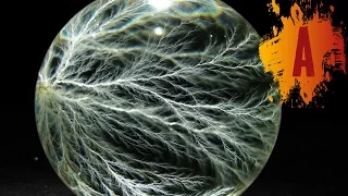 what happens when lightning strikes sand