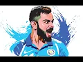 Python Turtle Graphics - 24 King Kohli Art by Code