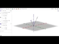 Plotting Points and Vectors in 3d with Geogebra