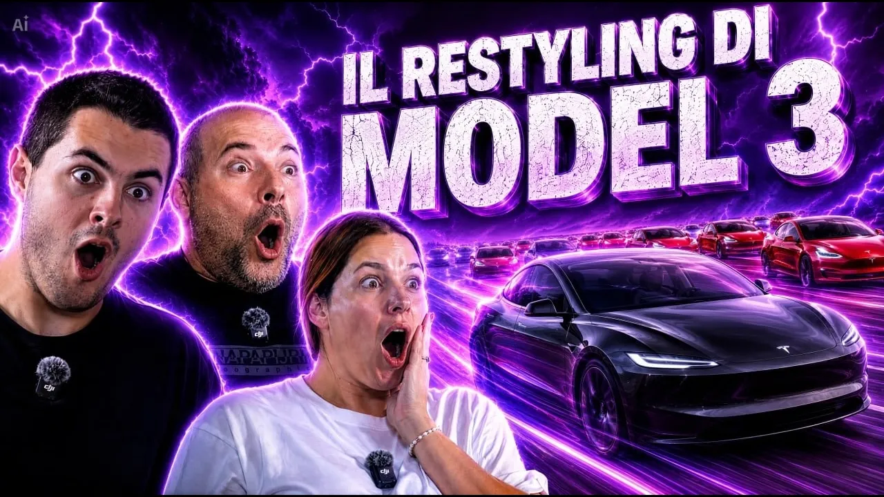 Tesla Model 3 cambia volto a piccoli passi, ma il restyling resta in attesa