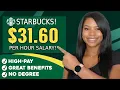 Starbucks is Hiring Remote 31 Per Hour High-Pay Remote Work From Home Jobs 2025