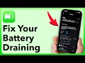 How to Fix Battery Draining Too Fast ANY iPhone