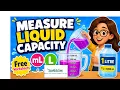 How to Measure Liquid Capacity - Millilitres Litres