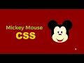 Mickey Mouse design using CSS HTML CSS Ranjan-Beginner s Guide