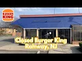 Closed Burger King in Rahway NJ