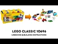 LEGO CLASSIC 10696 ideas Unboxing and Building instructions The Best Starter Set