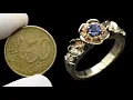 Download Lagu Flower ring out of a coin - how to make jewelry from a coin