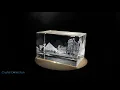 Download Lagu Musée du Louvre 3D Engraved Crystal Keepsake Souvenir | AB Crystal Collection - FSA42