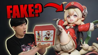 Real Klee VS Fake Klee Klee figure unboxing